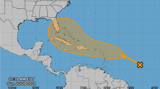 There’s a system that can turn into a tropical depression. Florida’s in the possible path