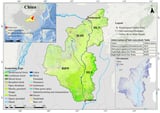 Quantitative Analysis about the Spatial Heterogeneity of Water Conservation Services Function Using a Space–Time Cube Constructed Based on Ecosystem and Soil Types