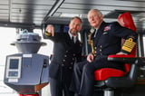 His Majesty The King visits HMS Prince of Wales ahead of global deployment