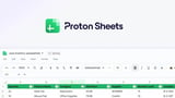Proton Launches Its Own Excel Rival, Ready to Compete With Google Drive