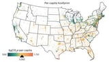 Revealing the 'carbon hoofprint' of meat consumption for American cities