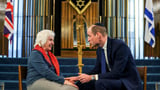 Prince William condemns antisemitism during visit to London synagogue