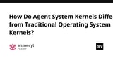 How Do Agent System Kernels Differ from Traditional Operating System Kernels?