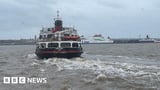 Ferry crosses the Mersey on final voyage after 66 years in service