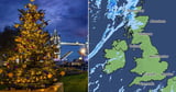 Met Office hour by hour Christmas Day forecast with exact times and temperatures