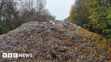 Arrest made over waste mountain in Oxfordshire