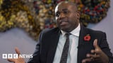 David Lammy: Slavery reparations not about transfer of cash