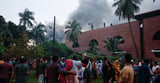 Bangladesh Protesters Swarm Sheikh Hasina’s Residence after Prime Minister Flees