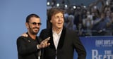 Paul McCartney and Ringo Starr reunite onstage in London - Los Angeles Times