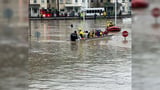 See video of boats rescuing people from flooded school in Maryland | CNN