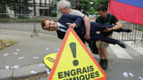 Greenpeace steals wax figure of Macron from Paris museum for anti-Russia protest