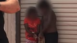 Kids restrained with cable ties outside Broome home