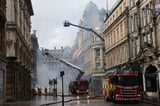 Pedestrian access widened outside Glasgow Central following March fire