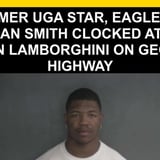 CrimeWatchAtlanta on Instagram: "Add Us On Google Add as a preferred source on Google
Editor's Note: The video in this story is from a previous report.
TWIGGS COUNTY, Ga. (WTOC) - A Former University of Georgia football player who now plays for the Philadelphia Eagles is facing charges after deputies said he was clocked at an extremely high speed on Interstate 16 in Twiggs County.
The Twiggs County Sheriff's Office said Nolan Smith, who is from Savannah, was arrested for reckless driving and excessive speeding following a traffic stop on Friday.
Nolan Smith (Twiggs County Sheriff's Office)
In a social media post, the sheriff's office said deputies were doing high-visibility enforcement ahead of the Click It or Ticket campaign when they saw a Lamborghini traveling eastbound at about 136 mph in a 70 mph zone.
Picture of Smith's Lamborghini outside of the Twiggs County Sheriffs Office (Picture of Smith's Lamborghini outside of the Twiggs County Sheriffs Office)
Instead of a tow truck visit for a very expensive Italian supercar nap,' the driver chose to follow deputies back to the Twiggs County Sheriff's Office, where citations were issued, bond was posted, and the driver was released. No drama. No injuries. Just a very fast car learning a very expensive lesson, wrote the sheriff's office in a social media post.
The 25-year-old was arrested on May 15, 2026 and released on May 16, 2026.
#atlantanewsfirst #crimewatchatlanta"