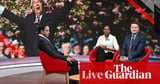 Streeting admits Reform could be main opposition by next election – UK politics live