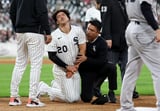Miguel Vargas hits grand slam — then exits with wrist injury in Chicago White Sox’s 10-4 loss to NY Yankees