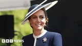 Kate officially names new Royal Navy warship HMS Glasgow