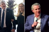Gavin Newsom goes on expletive filled rant over 'fake f--king outrage' after his 'racist' SAT comments in Atlanta