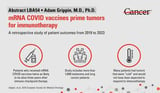 ESMO 2025: mRNA-based COVID vaccines generate improved responses to immunotherapy