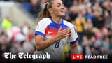 England settle for Women’s World Cup play-off place despite comfortable win over Ukraine