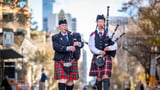Piping up: Female bagpipers have broken barriers, and now a record