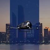 With the support of Smart and Autonomous Systems Council, Abu Dhabi Investment Office partners with EHang and Multi Level Group on test flight of passenger electric vertical take-off and landing aircraft in Abu Dhabi