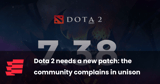 Dota 2 needs a new patch: the community complains in unison