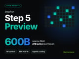 StepFun Releases Step 5 Preview Open Weights: 600B MoE, 27B Active, 1M Context