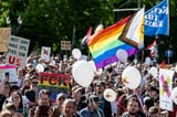 Protesters in cities across Germany demand ban on far-right AfD