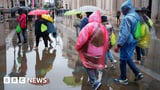 Yellow thunderstorm warnings issued for parts of UK by Met Office