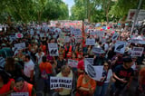 Thousands in Madrid protest housing costs | AP News