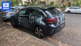 Car set alight, others vandalised with anti-Israel graffiti in Sydney's eastern suburbs