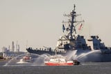 A Grand Parade of Ships Kicked off the 250th Anniversary of the Marines and Navy