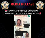 Columbus County Sheriffs are searching for a 15-year old girl