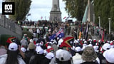 Australians gather at Anzac Day services across the country to honour service men and women