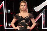 Jessica Simpson Rocks Sheer Skin-Baring Dress for Her First MTV VMAs in Almost 20 Years