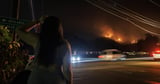 Line fire flareup forces residents to flee; over 40,000 acres burned - Los Angeles Times