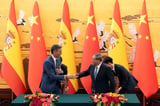 Xi Jinping welcomes Spanish PM Sanchez as both sides seek to boost 'crucial' ties