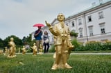 210 gold-colored Mozart statuettes stolen from Austrian hometown exhibit | AP News
