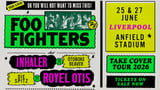 Foo Fighters at Anfield: Tickets now on general sale