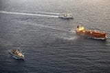 Italian-led EU force boards sanctioned tanker from Russia's 'shadow fleet' in Mediterranean