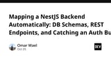 Mapping a NestJS Backend Automatically: DB Schemas, REST Endpoints, and Catching an Auth Bug