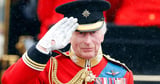 Rarely seen picture of King Charles at Trooping the Colour - and he looks very different