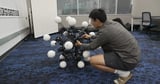 Introducing Argus, a robot with 20 legs and eyes built to move and see in any direction instantly