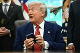 Trump's "hero image" includes lions, camels and motorcycles