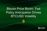 Bitcoin Price Boom: Fed Policy Anticipation Drives BTCUSD Volatility