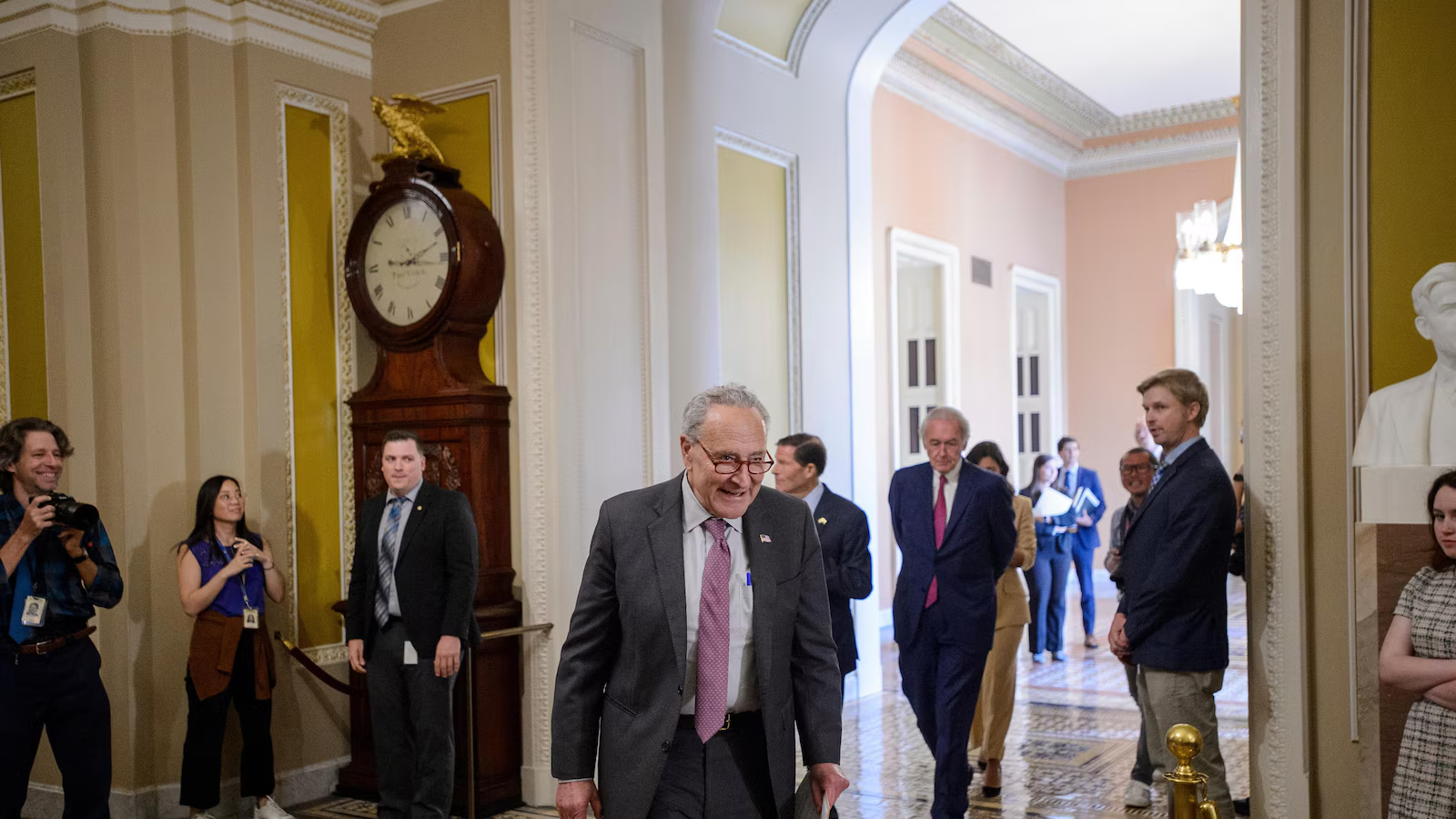 Schumer says he will work to block any effort in the Senate to significantly cut the CDC's budget