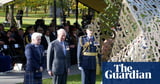 King Charles lays flowers at national memorial to LGBT armed forces veterans