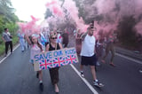 Arrest made as dozens gather outside Essex hotel ‘housing asylum seekers’