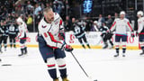 Alex Ovechkin skates before Capitals practice as he works to return from a broken leg - NBC Sports